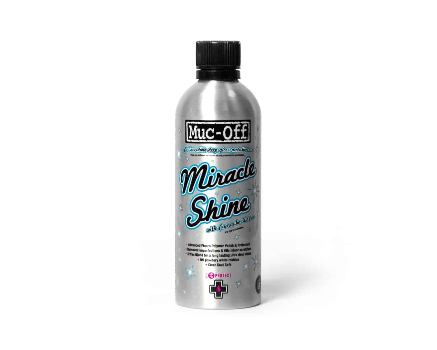 MUC-OFF-MIRACLE SHINE POLISH-BIKE CLEANING PRODUCT-500ML
