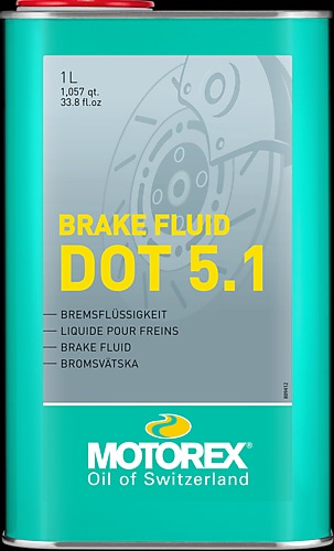 MOTOREX- BRAKE FLUID DOT 5.1 1L-MOTOR CYC ACC