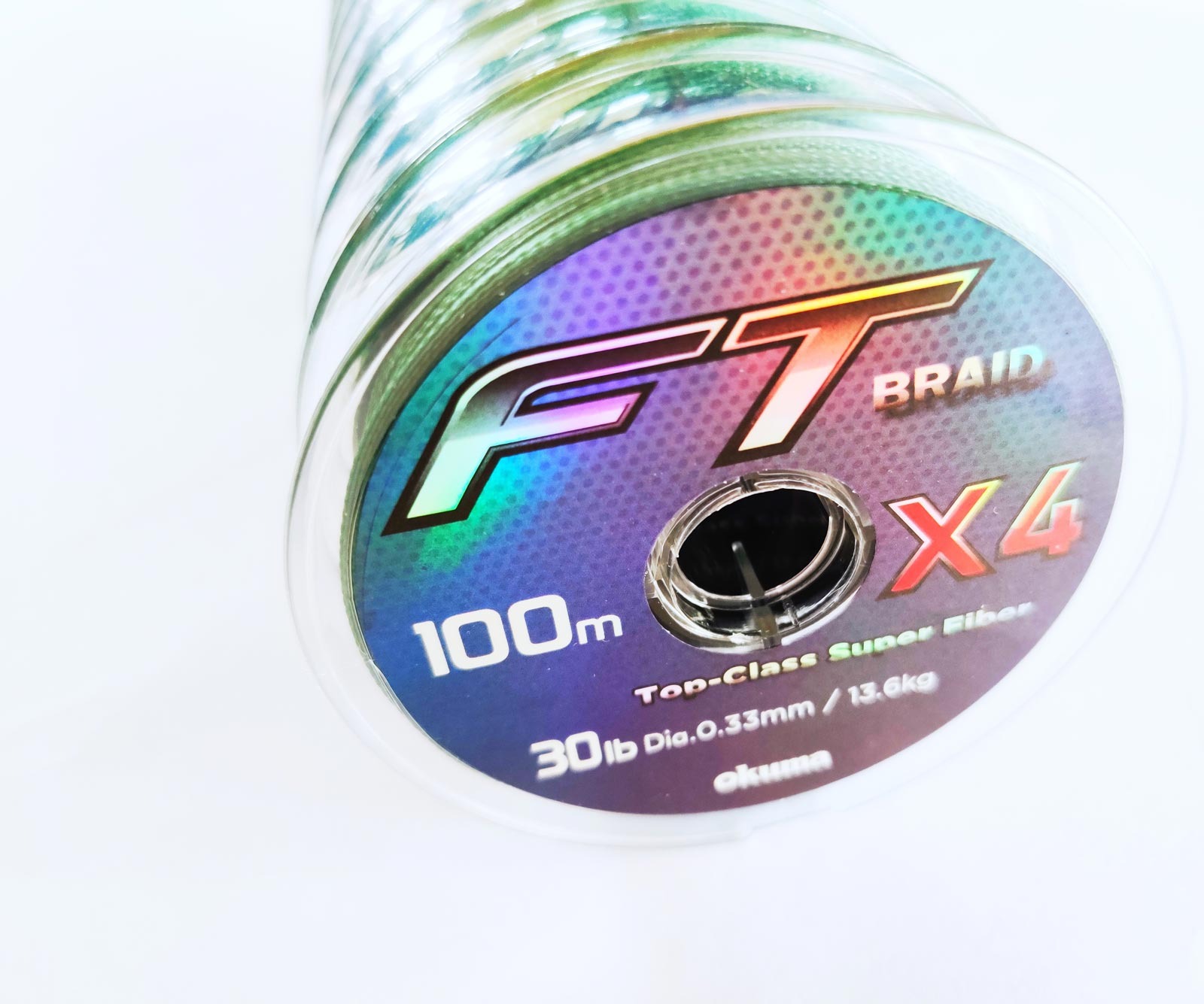 OKUMA-FT BRAID X4-0.37MM-40LB-FISHING