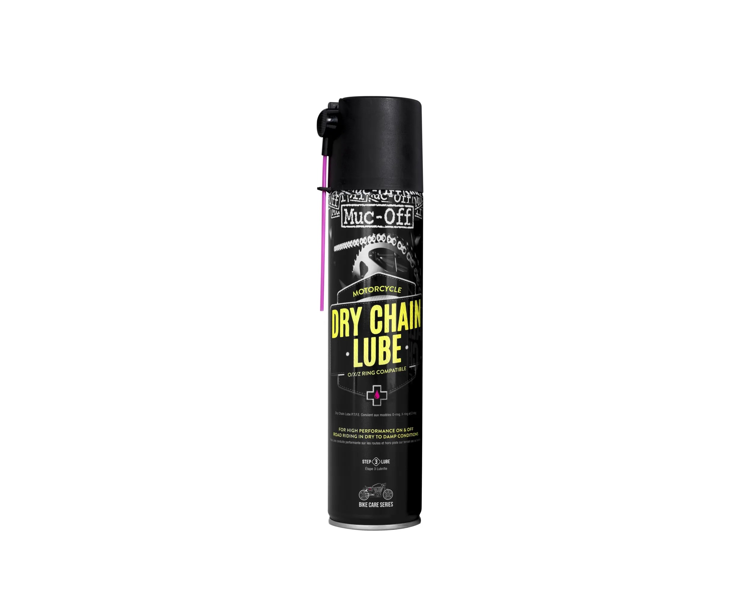 MUC-OFF-DRY CHAIN LUBE-BIKE CLEANING PRODUCT-400ML