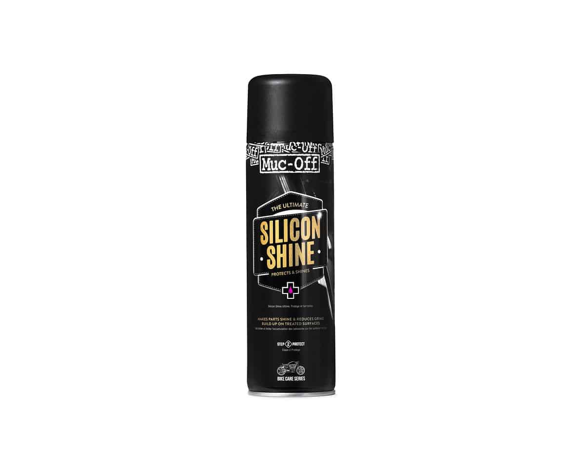 MUC-OFF-MOTORCYCLE SILICON SHINE-BIKE CLEANING PRODUCT-500ML