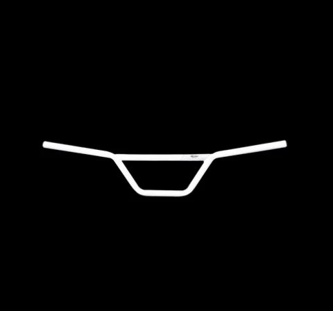 LCB-X PULSE TOURPRO X-HANDLE BAR-MOTOR CYC ACC-WHITE