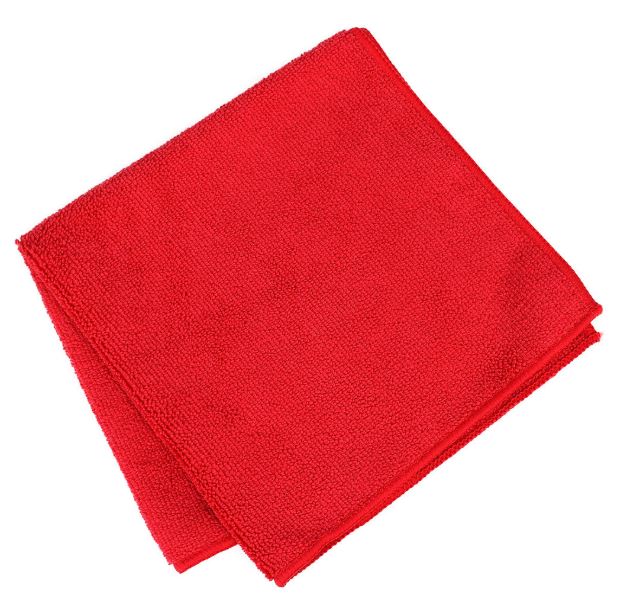 MC - MICRO FIBER CLOTH - CLOTHING- RED