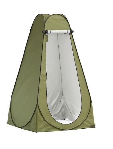 AS-PORTABLE PRIVACY TENT-CAMPING ACC-GREEN