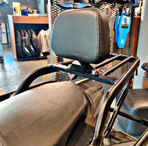 HR-CB200X/HIM/GIXER/X PULSE BACKREST-MOTOR CYC ACC