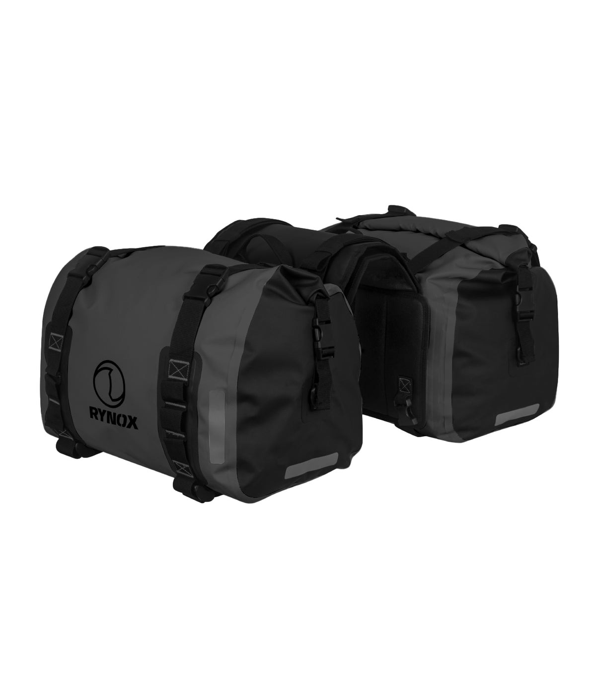 RYNOX-EXPEDITION-SADDLE BAG-DARK GREY