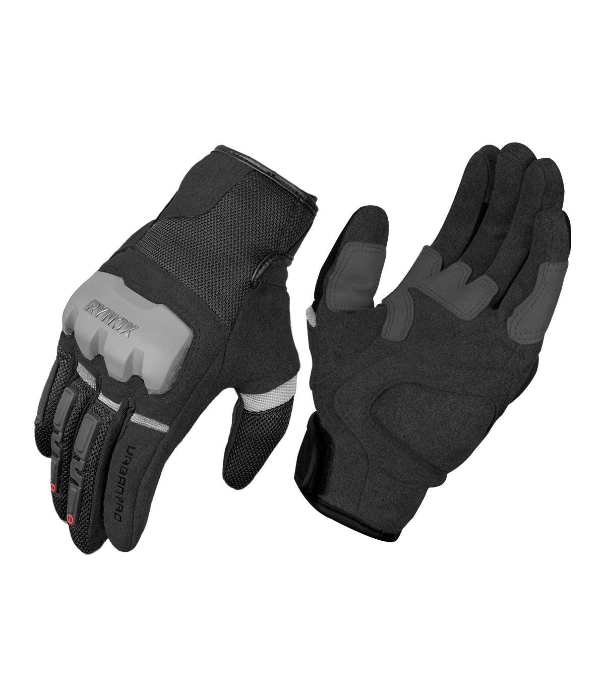 RYNOX-URBAN PRO-RIDING GLOVE-SUEDE BLK