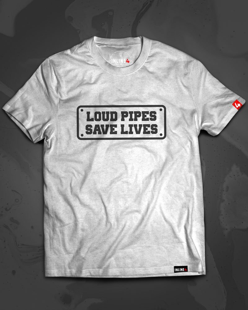 INLINE4-LOUD PIPES-MOTO T-SHIRTS-XXL