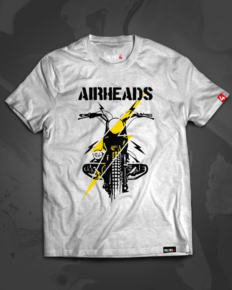 INLINE4-AIR HEADS-MOTO T-SHIRTS-L