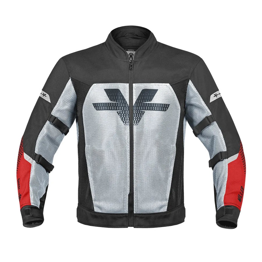 VIATERRA-MILLER-RIDING JACKET-RED