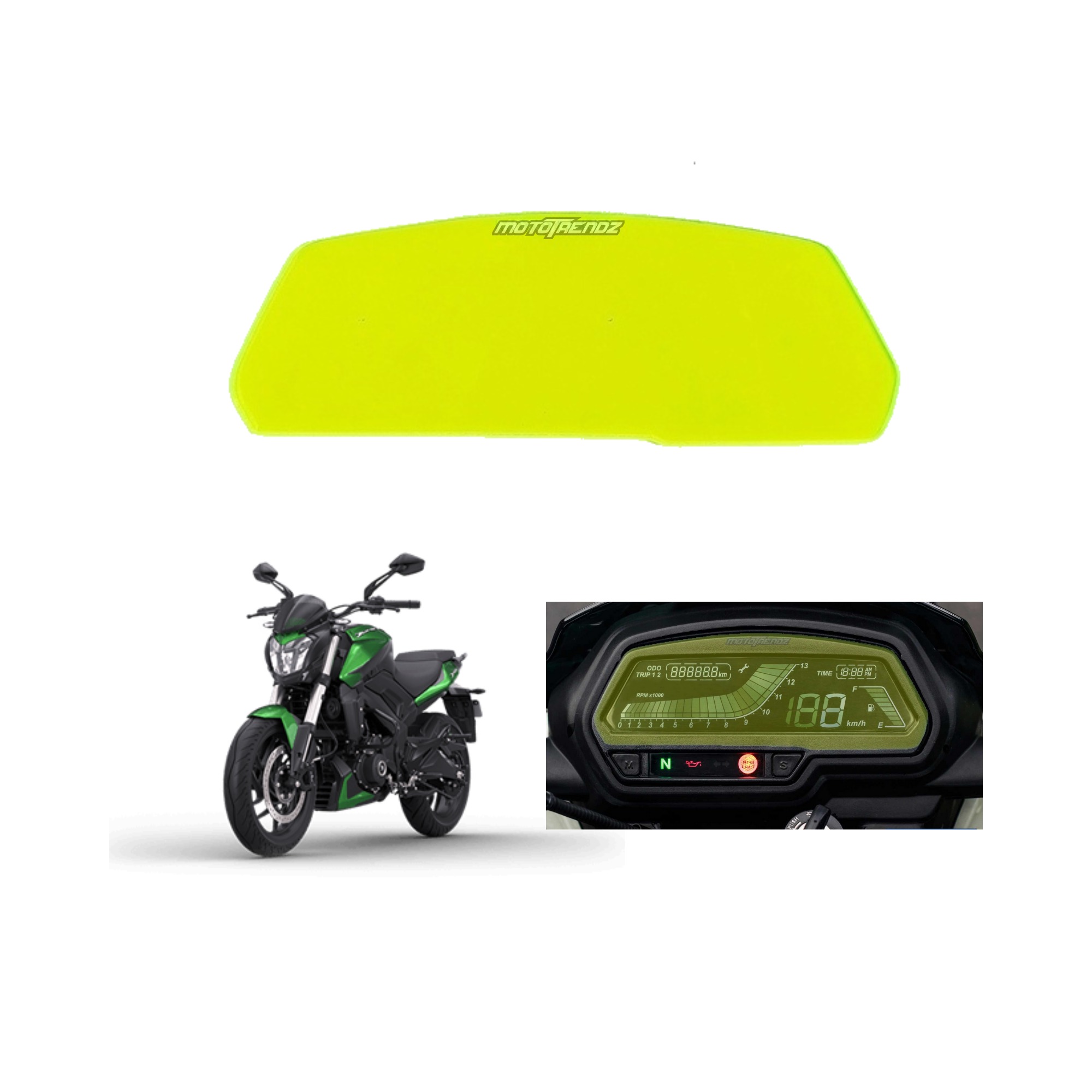 MTZ-SPEEDOMETER PROTECTOR-BAJAJ DOMINAR250/400-MOTOR CYC ACC