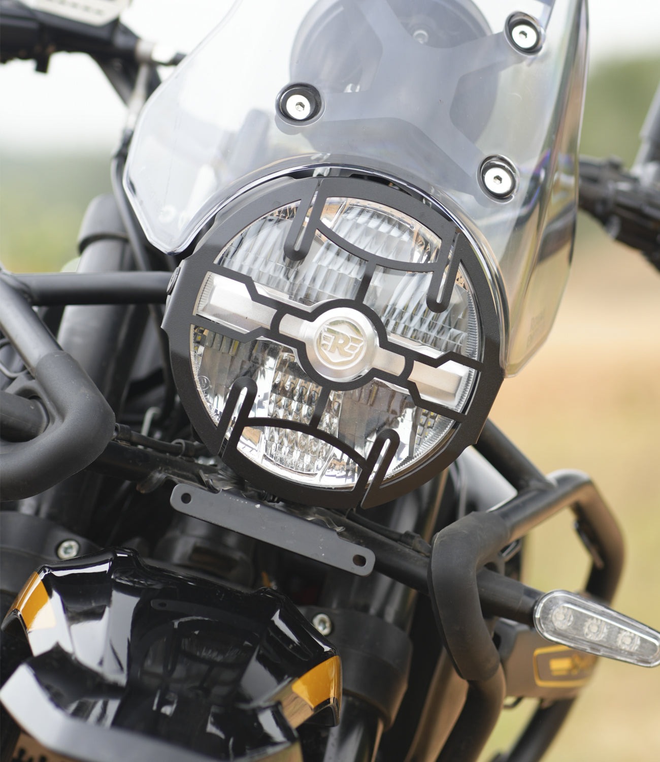 MC-HIMALAYAN 450 HEADLIGHT GRILL-MOTOR CYC ACC