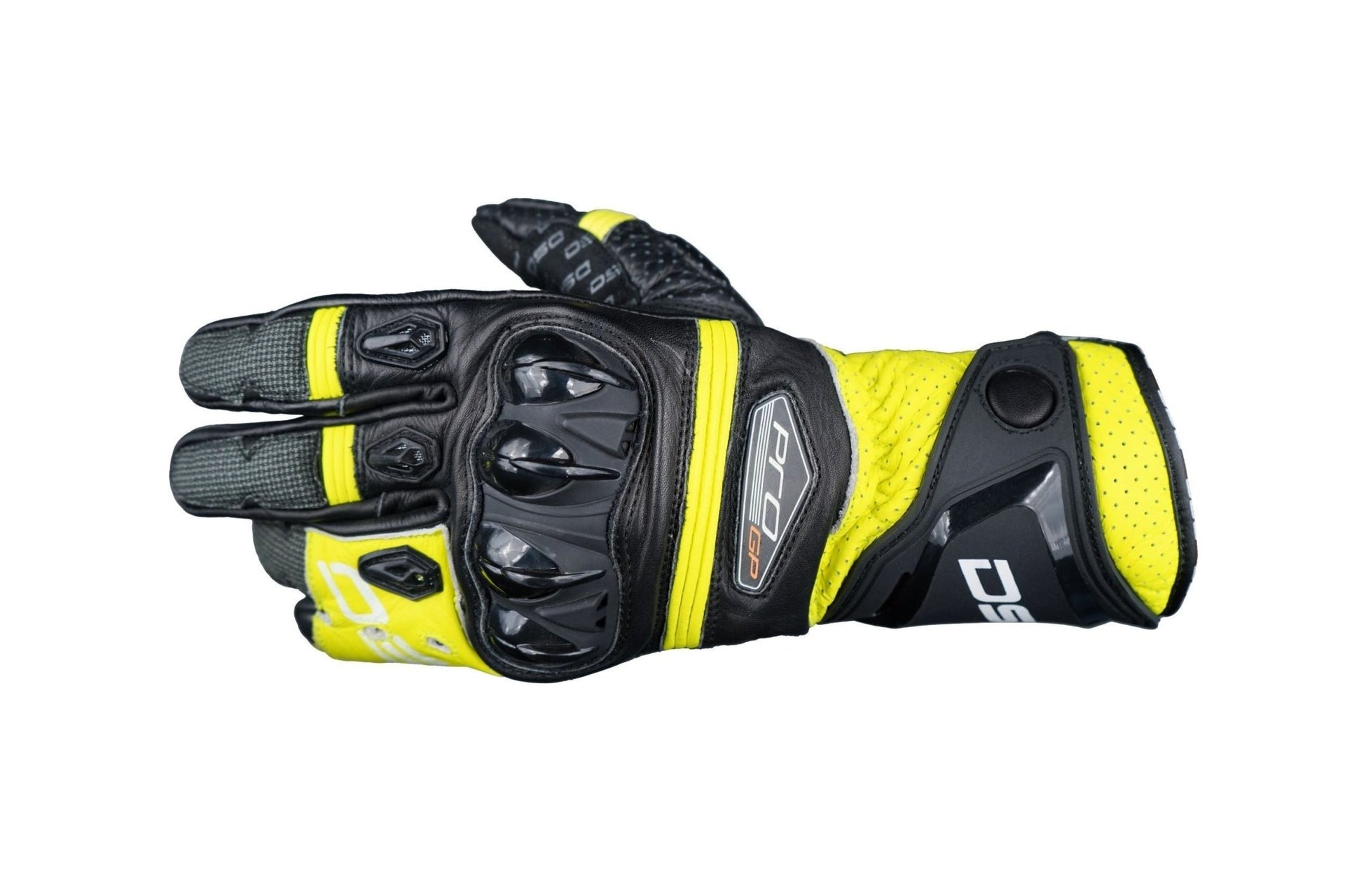 DSG-PRO GP-RIDING GLOVE-BLK/YLW/FLUORO