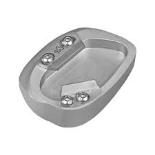 VIATERRA-SIDE STAND SHOE(HIMALAYAN)-MOTOR CYC ACC-SILVER