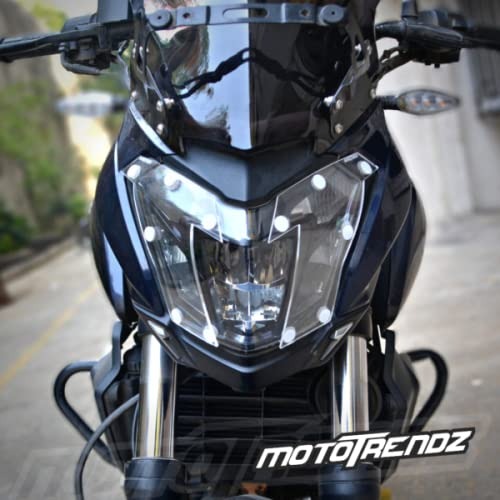 MTZ-HEADLIGHT PROTECTOR-DOMINAR(250/400)(BS4/BS6)-(CLEAR)