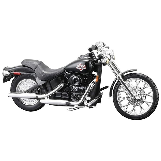 MAISTO-HD 2002 FXSTB NIGHT TRAIN-MOTOR CYCLE TOYS