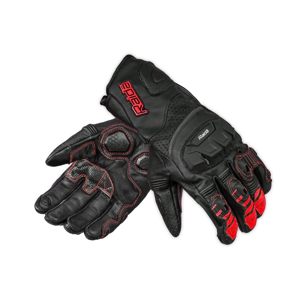 RAIDA-AEROPIX-RIDING GLOVES-RED 