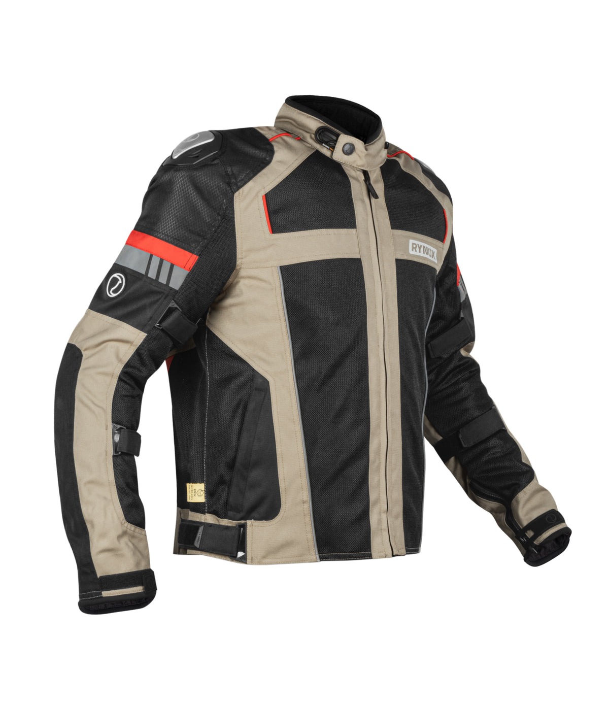 RYNOX-STORM EVOL2-RIDING JACKET-SAND