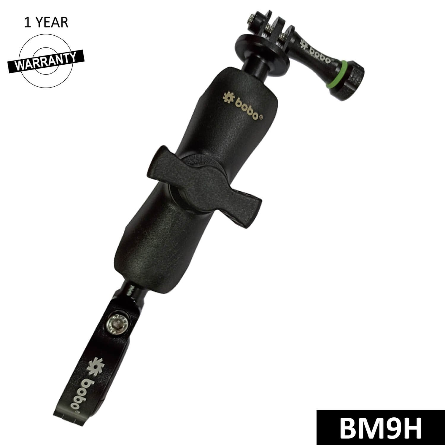 BOBO-BM9H ACTION CAMERA MOUNT-MOTOR CYC ACC-BLK