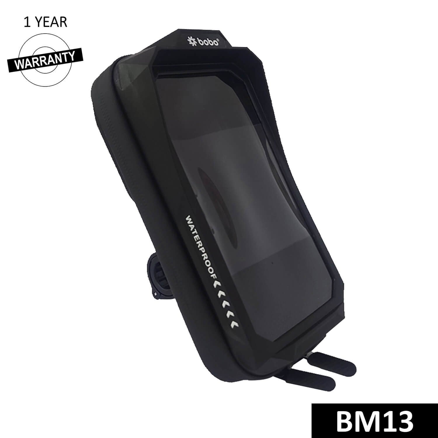 BOBO-BM13 WATERPROOF CASE-MOBILE MOUNT-BLK