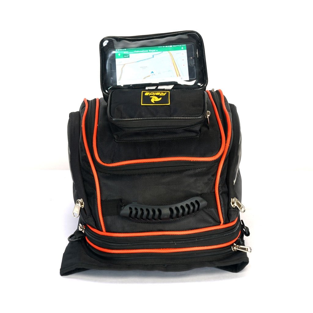 RAIDA-GPS SERIES-TANK BAG-ORANGE