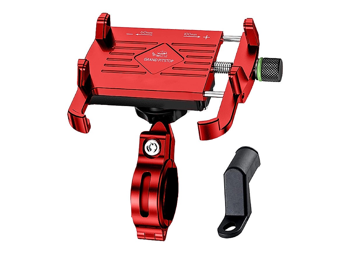 GP-CLAW GRIP WITHOUT CHARGER-MOBILE MOUNT-RED