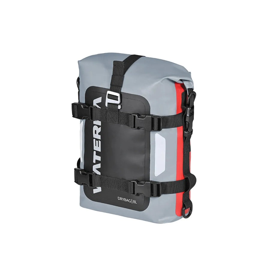 VIATERRA-DRY BAG-8L-GREY/RED