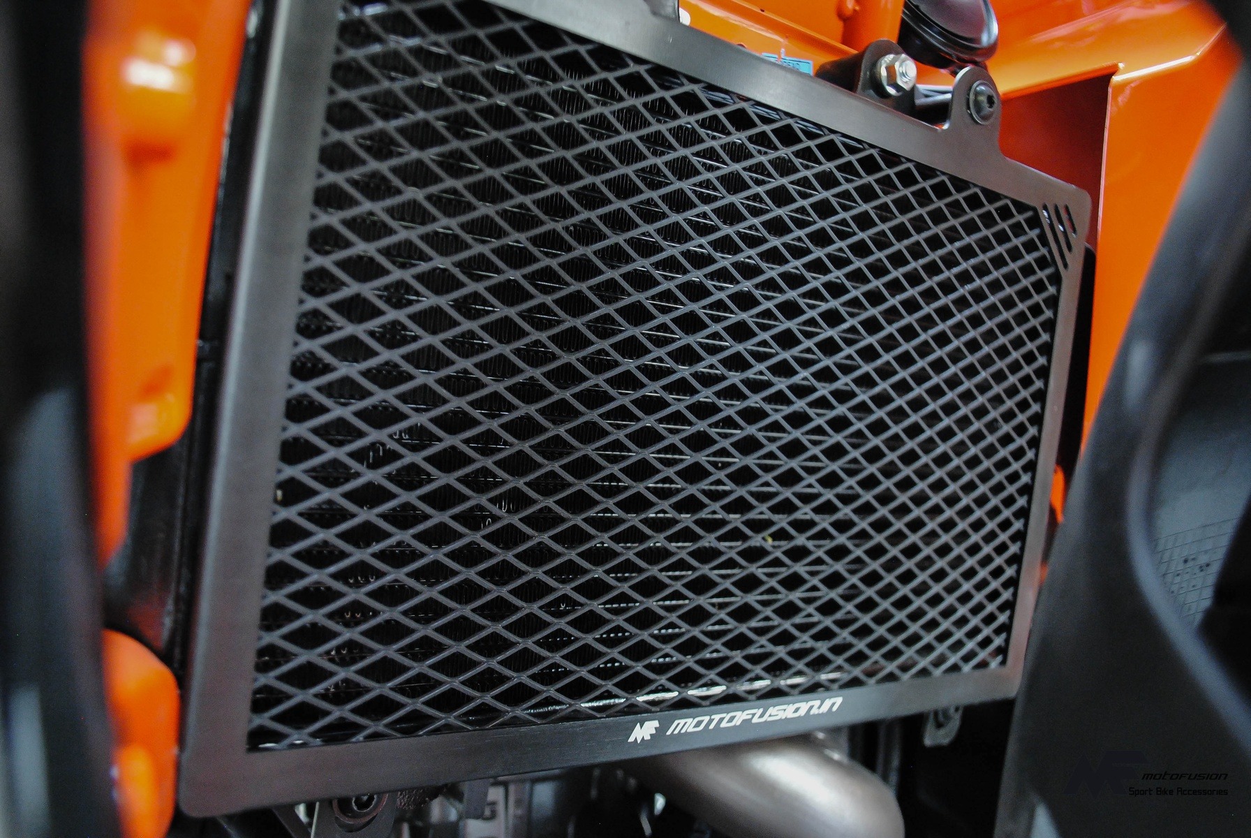 HR-250/390 ADV RADIATOR GUARD-MOTOR CYC ACC-BLK