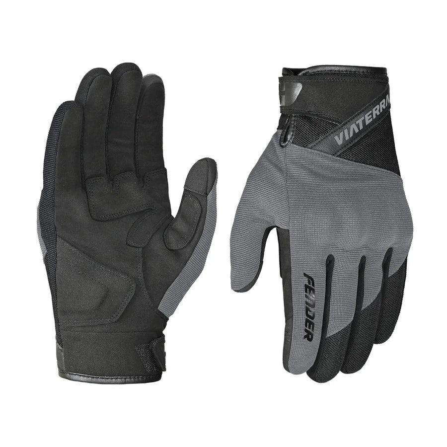 VIATERRA-FENDER-RIDING GLOVES-GREY