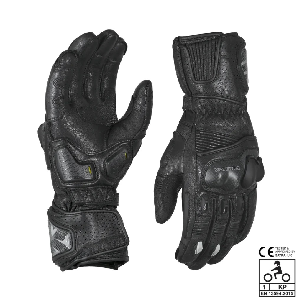 VIATERRA-GRID V2-RIDING GLOVE-BLK 