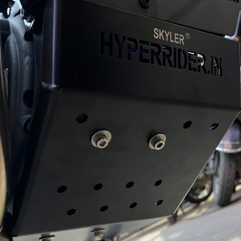 HR-TRIUMPH 400 ALUMINIUM BASH PLATE-MOTOR CYC ACC