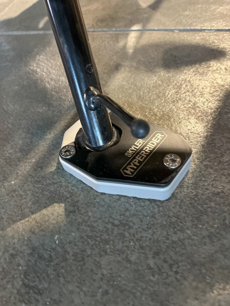 HR-TRIUMPH 400 SIDE STAND EXTENDER-MOTOR CYC ACC