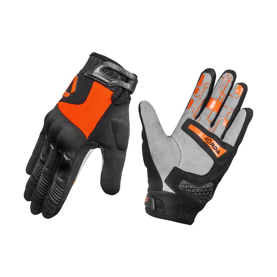 KORDA-STUNT-RIDING GLOVES-ORANGE