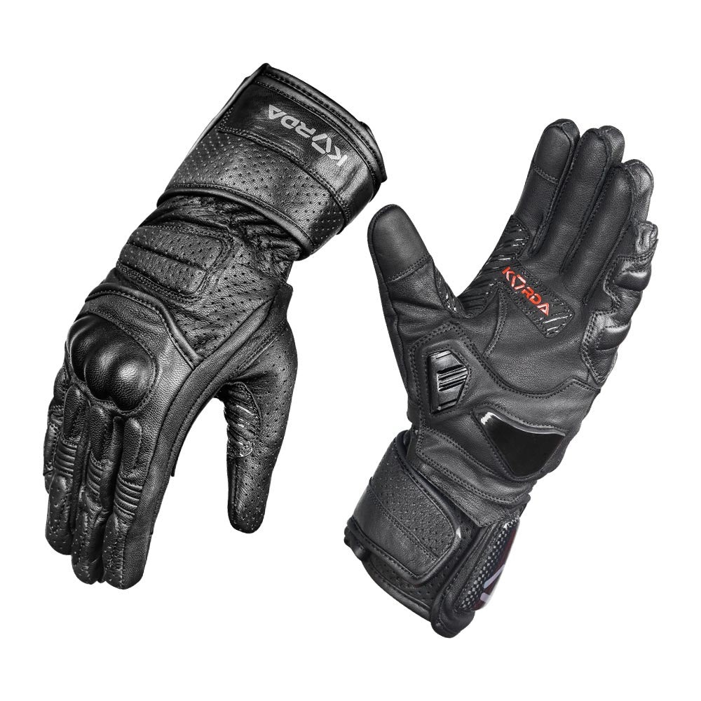 KORDA-TRACK-RIDING GLOVE-BLACK 
