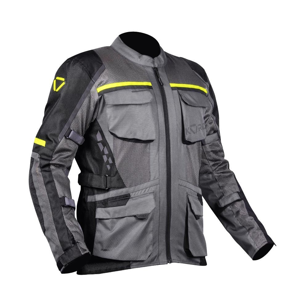 KORDA-SUMMIT-RIDING JACKET-GREY