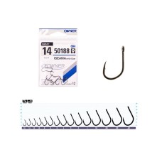 OWNER-HOOKS-ISEAMA W/EYE-FISHING-SIZE 14
