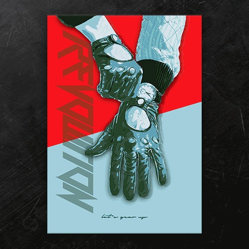INLINE4-REVOLUTION-MOTO POSTERS