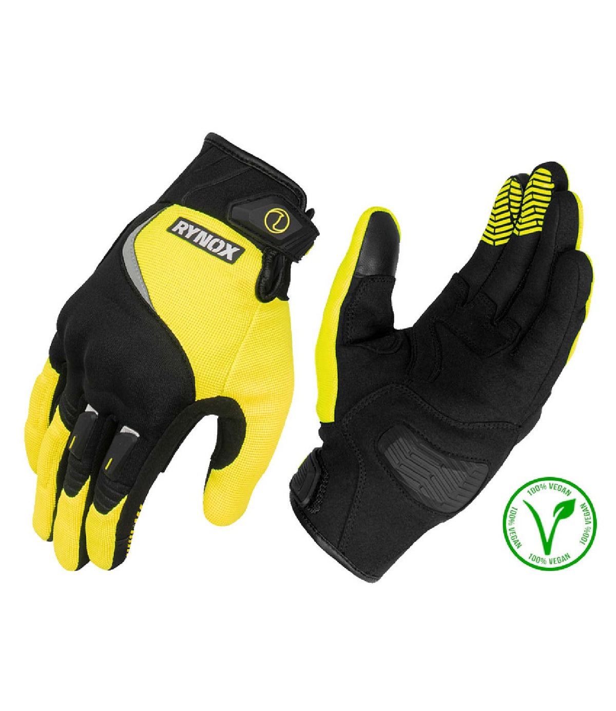 RYNOX-HELIUM GT-RIDING GLOVE-YELLOW
