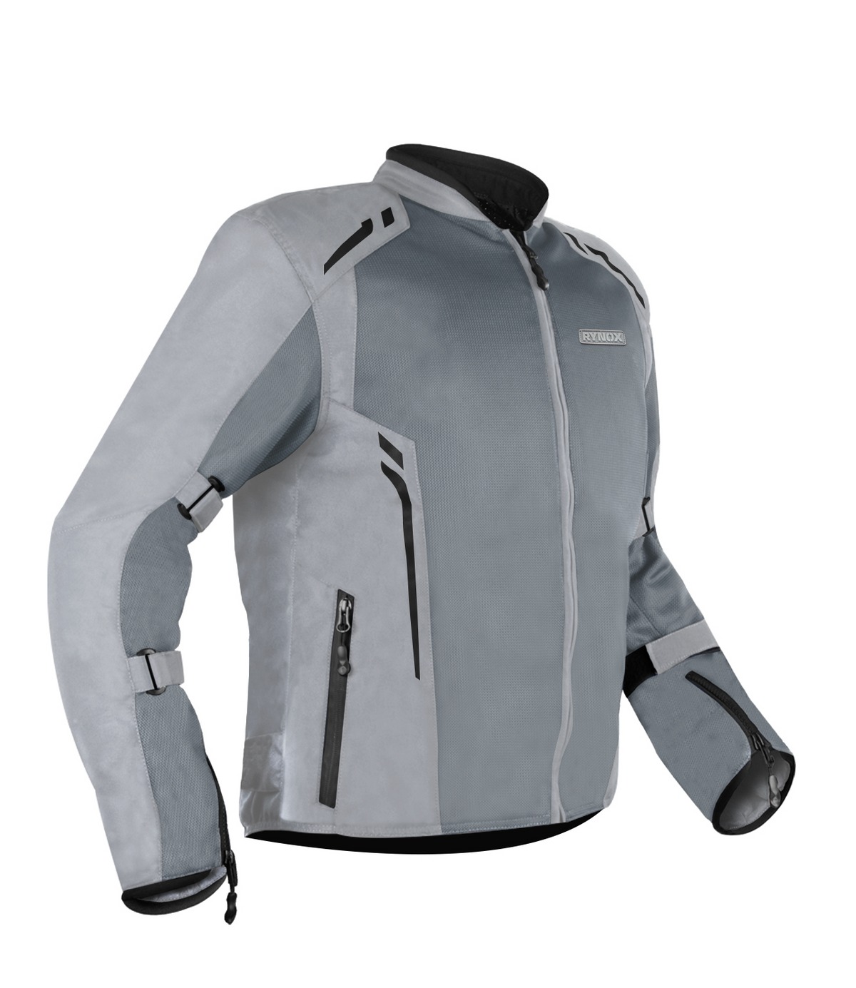 RYNOX-CYPHER-RIDING JACKET-LIGHT GRY