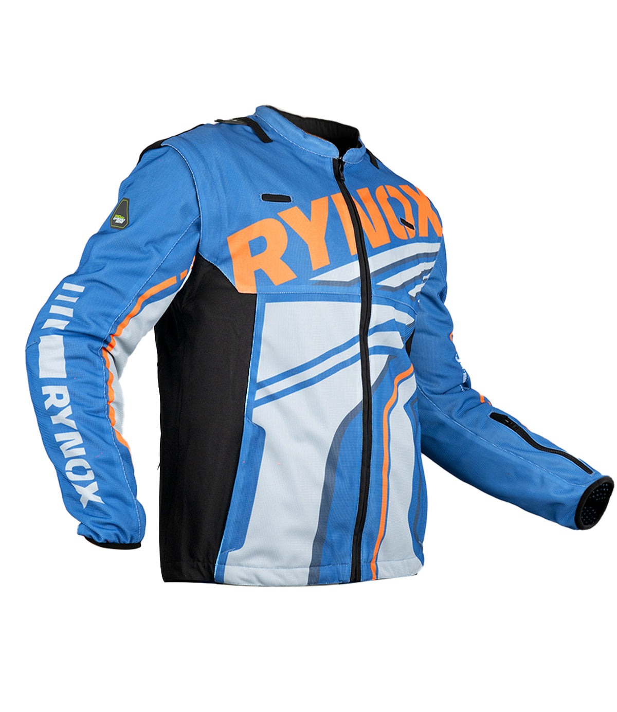 RYNOX-RAID DUNE NEO TRAIL-OFFROAD JACKET- BLU/ORG