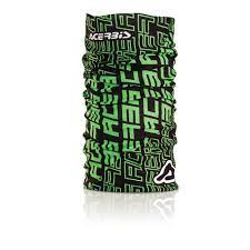 MOTOZIEL-ACERBIS RATTLEHEAD -HEAD GEAR-BLACK/GREEN