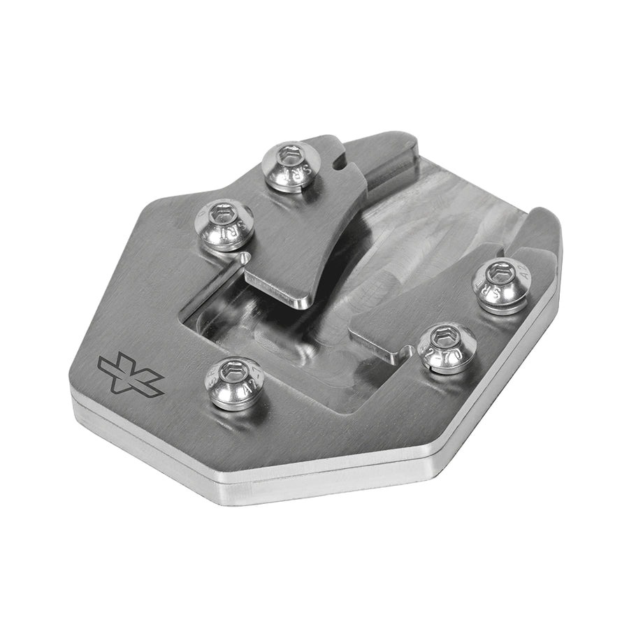 VIATERRA-SIDE STAND SHOE(HERO XPULSE)-MOTOR CYC ACC-SILVER