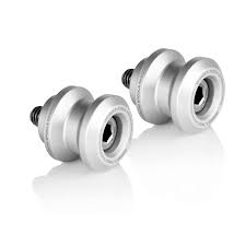 VIATERRA-SWINGARM SPOOLS-KAWASAKI Z800-MOTOR CYC ACC-SILVER