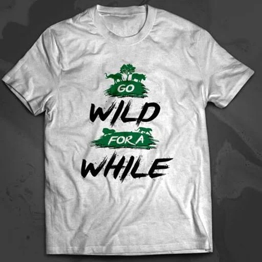 INLINE4-GO WILD-MOTO-T-SHIRTS-L