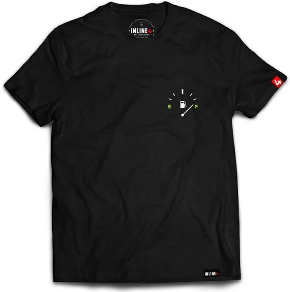 INLINE4-GASOLINE-MOTO T-SHIRTS-L