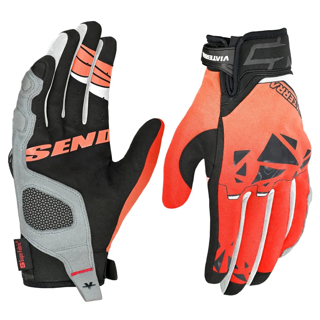 VIATERRA-ROOST V2-OFF ROAD GLOVES-FLAME