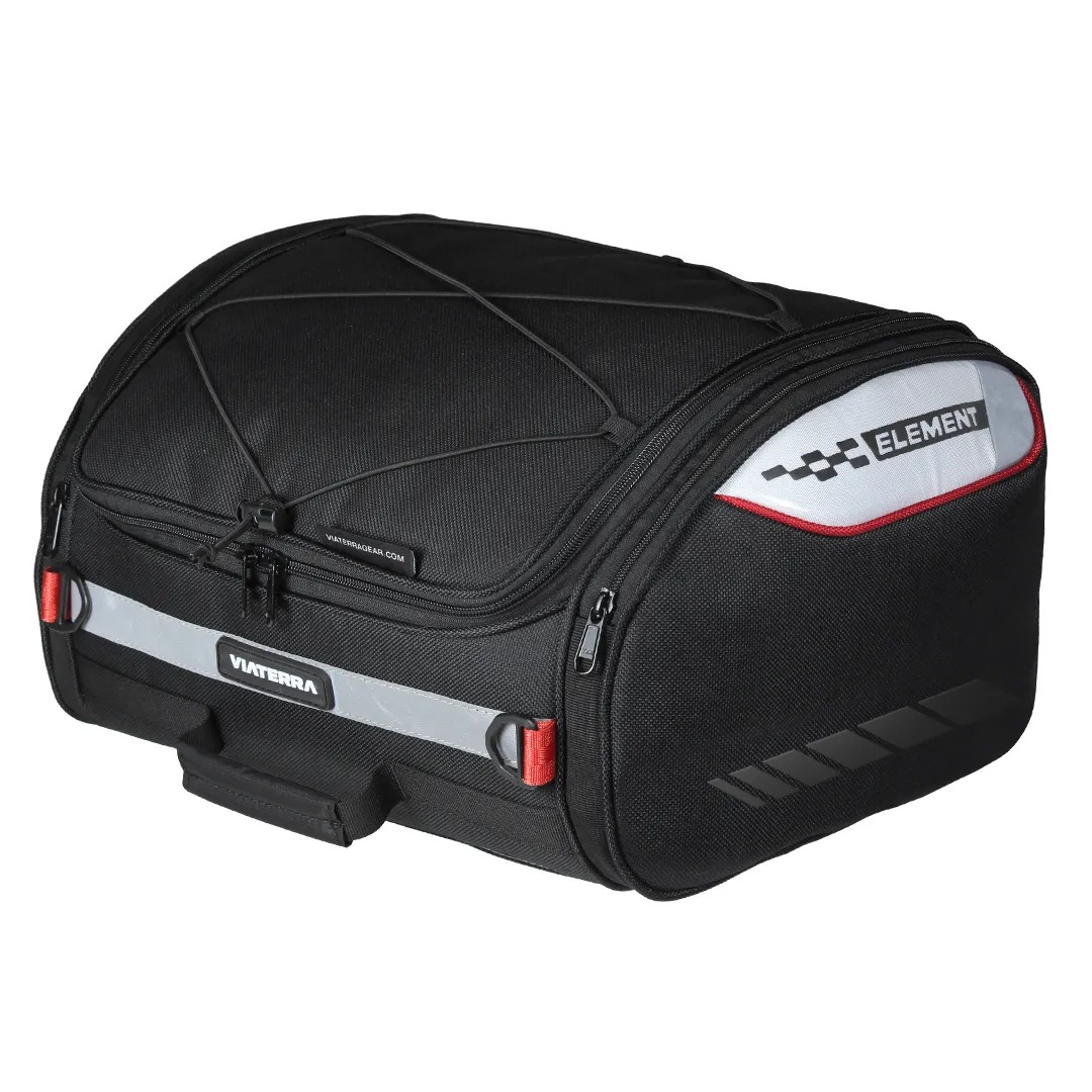 VIATERRA-100% WP ELEMENT V2-TAIL BAG- BLACK