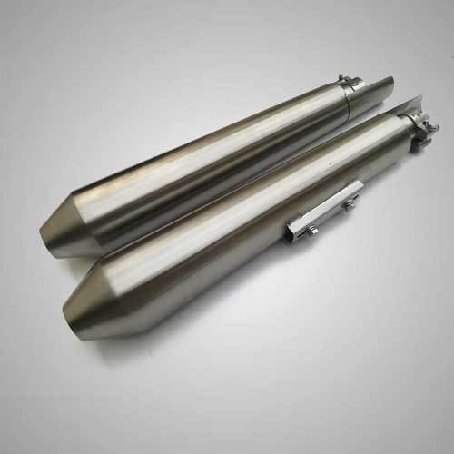 POWERAGE-INT/GT 650 LONG EXHAUST-SILENCER-POLISH