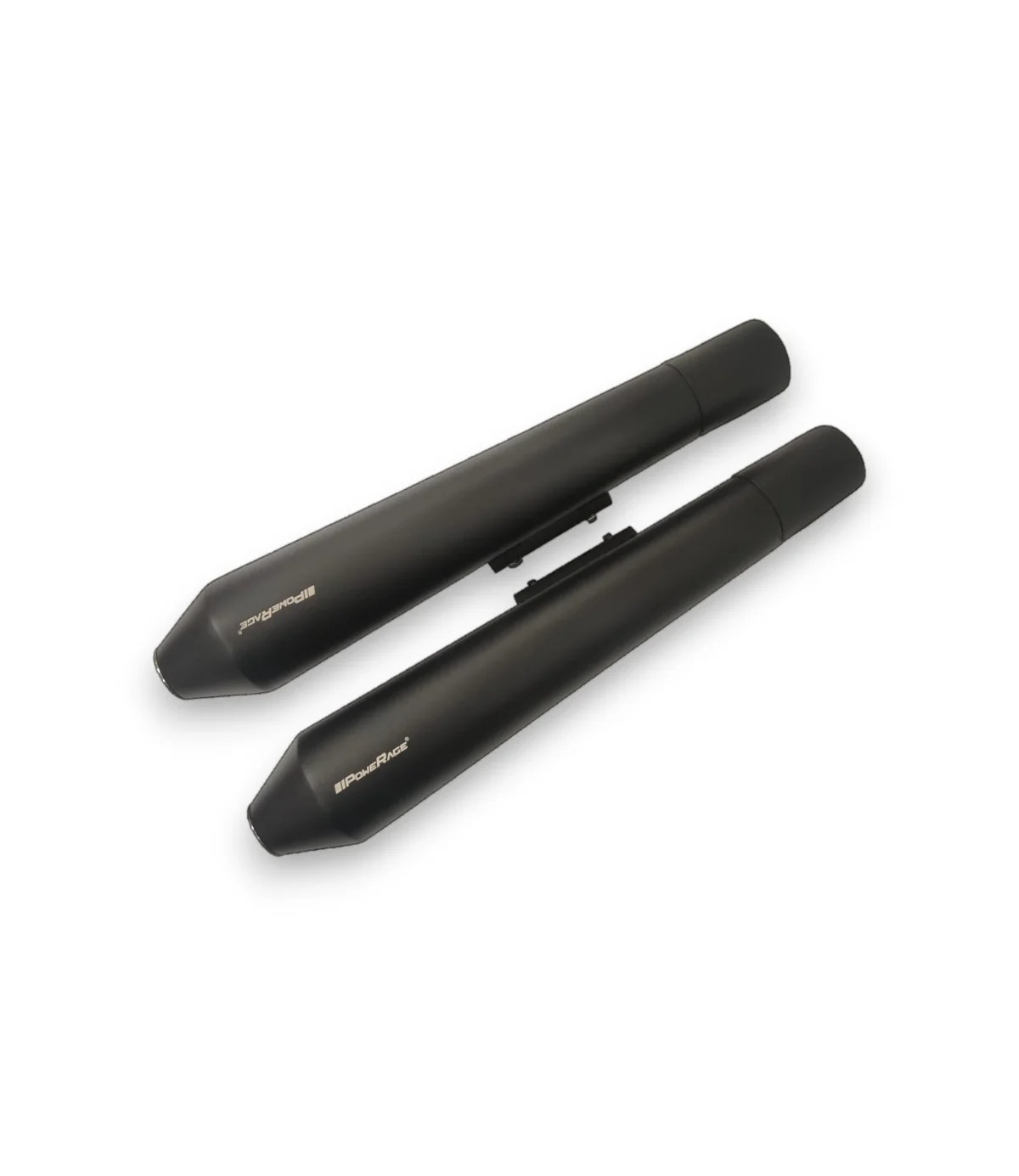 POWERAGE-INT/GT 650 LONG EXHAUST-SILENCER-BLK MATTE