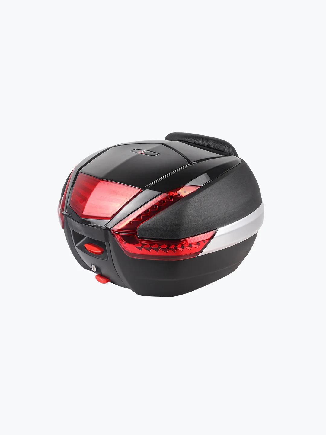 JB-W/O LED E62-TOP CASE-GLOSS RED-38L